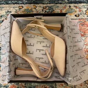 Elegant Beige Women's Heels